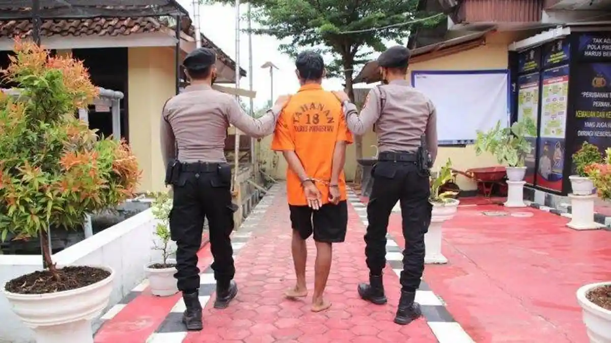 Setelah 9 Tahun Cabuli Anak Tiri, Pria di Lampung Dijebloskan ke Tahanan