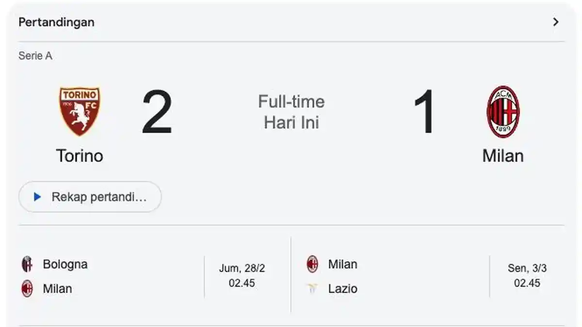 Krisis Performa AC Milan: Tempo Permainan Lambat Jadi Biang Kekalahan?
