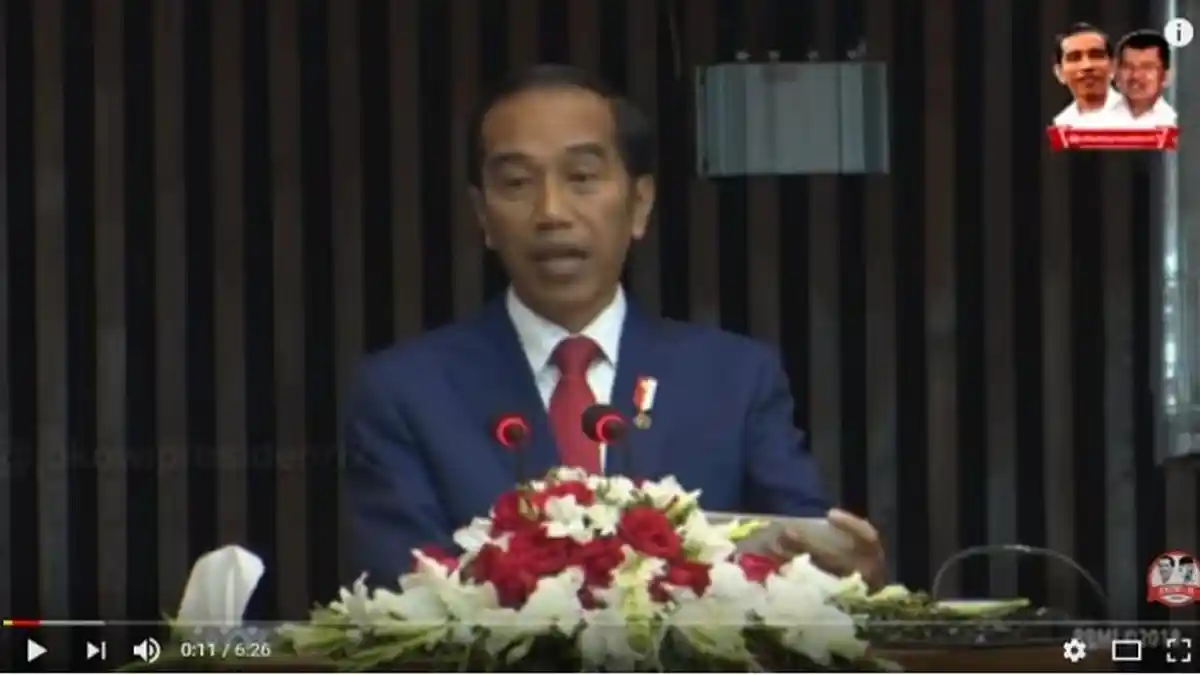 Anggota DPR Pakistan Pukul Meja saat Mendengar Pidato Presiden Jokowi, Ini Videonya