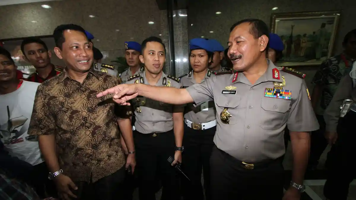Budi Waseso Hadir dalam Pertemuan Kapolri dan Pimpinan KPK