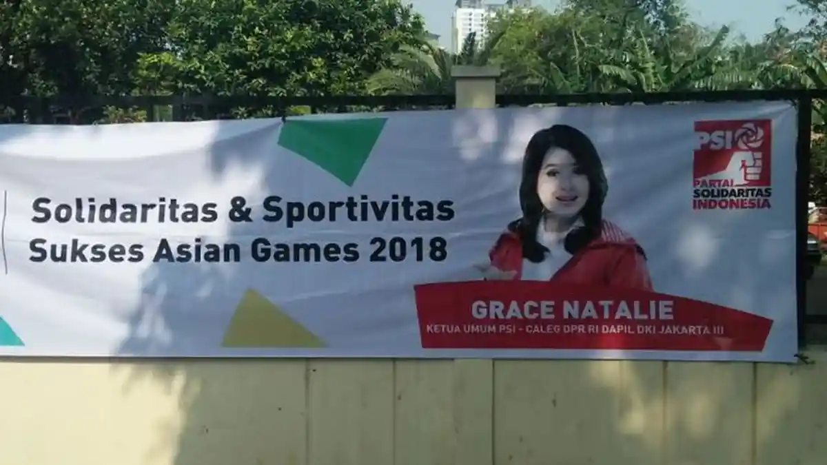 Bawaslu DKI Panggil PSI Terkait Spanduk Asian Games