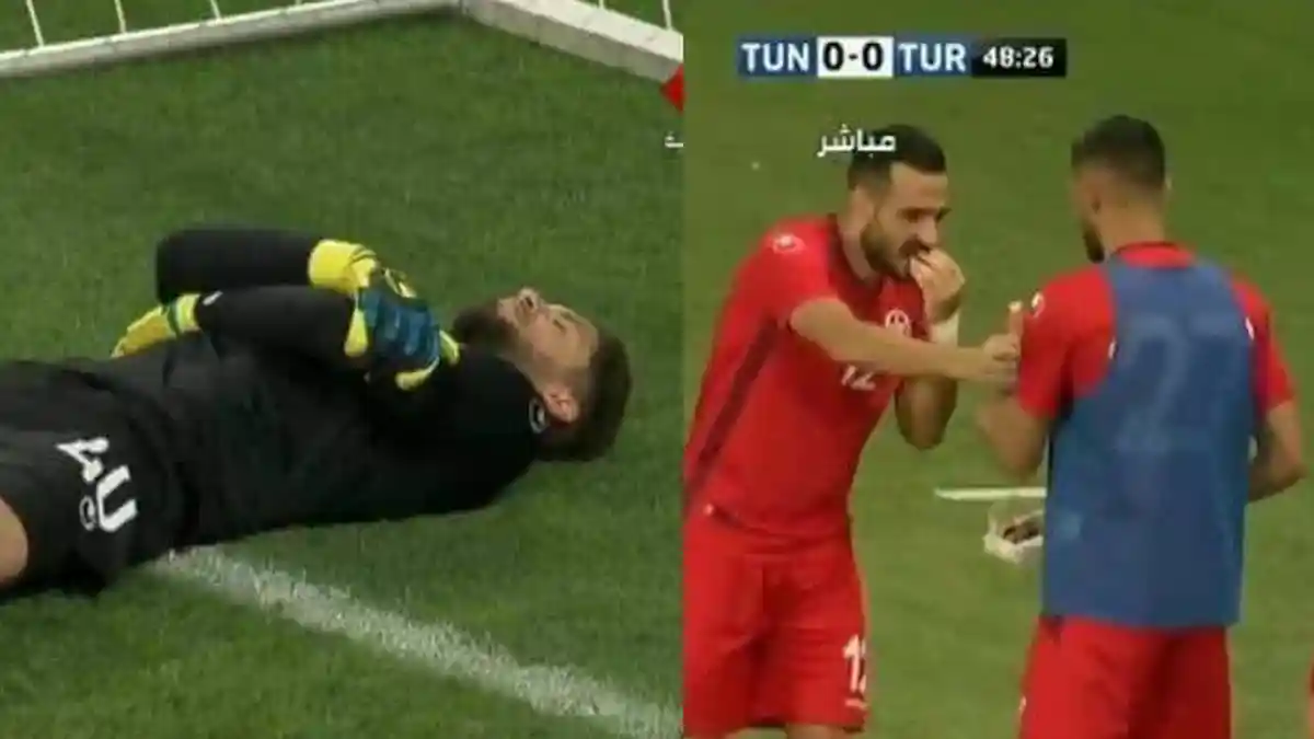 Kiper Timnas Tunisia Sengaja Cedera demi Rekan-rekannya Bisa Berbuka Puasa?