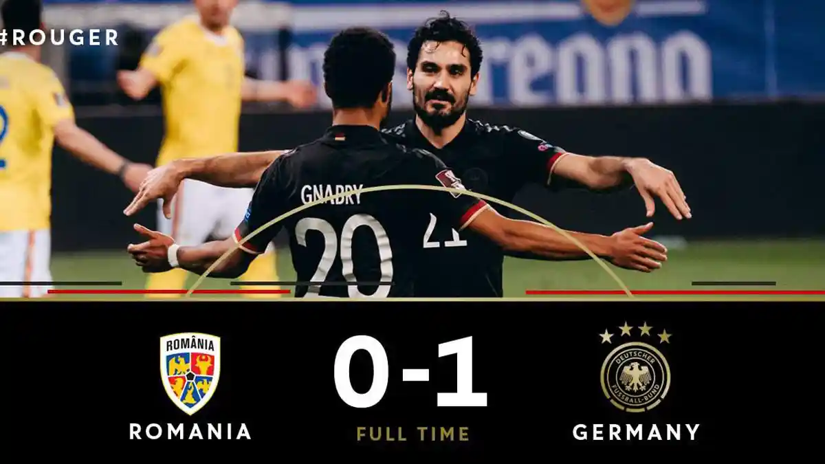 Hasil Rumania vs Jerman, Kai Havertz Assist, Serge Gnabry Cetak Gol, Jerman Menang