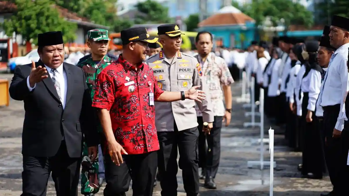 1.218 Anggota PPS di Pati Resmi Dilantik, Ini Pesan Pj Bupati Henggar