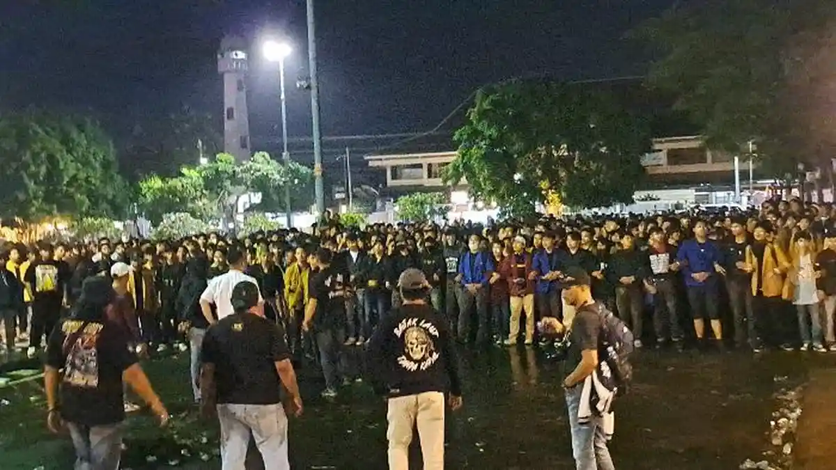 Ada yang Terluka dalam Demo Tolak Revisi UU Pilkada di Banyumas, Kapolresta: Pengamanan Sesuai SOP