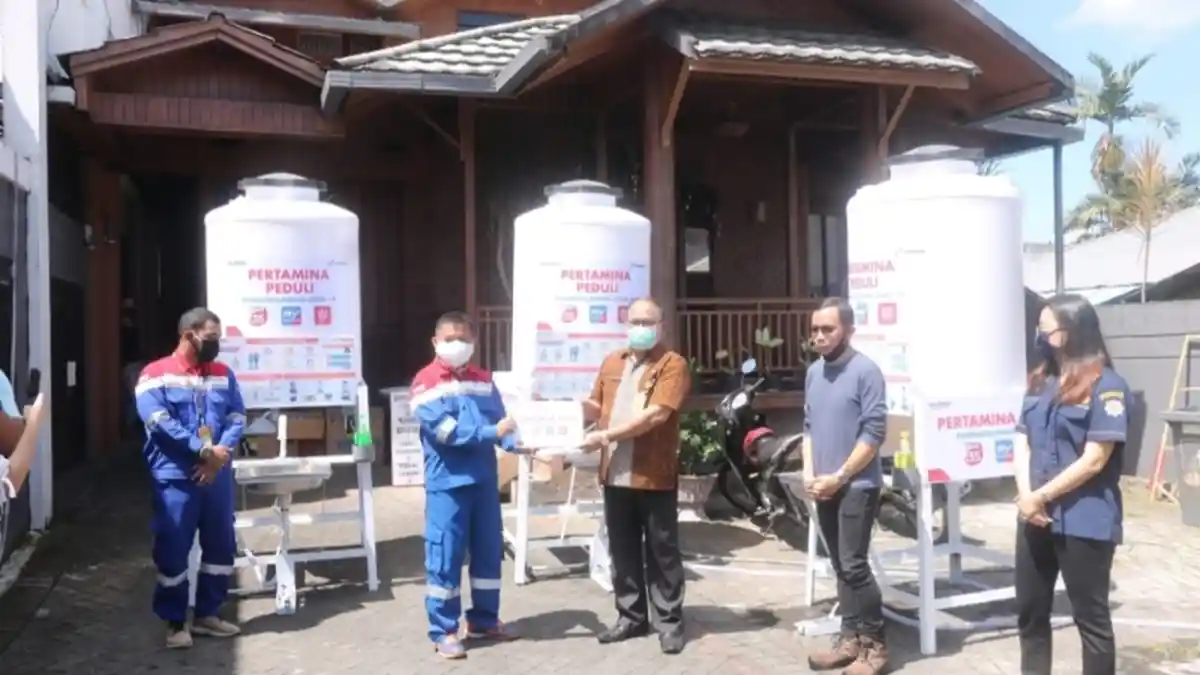 Pemkot Tomohon Terima Bantuan untuk Penanganan Covid-19
