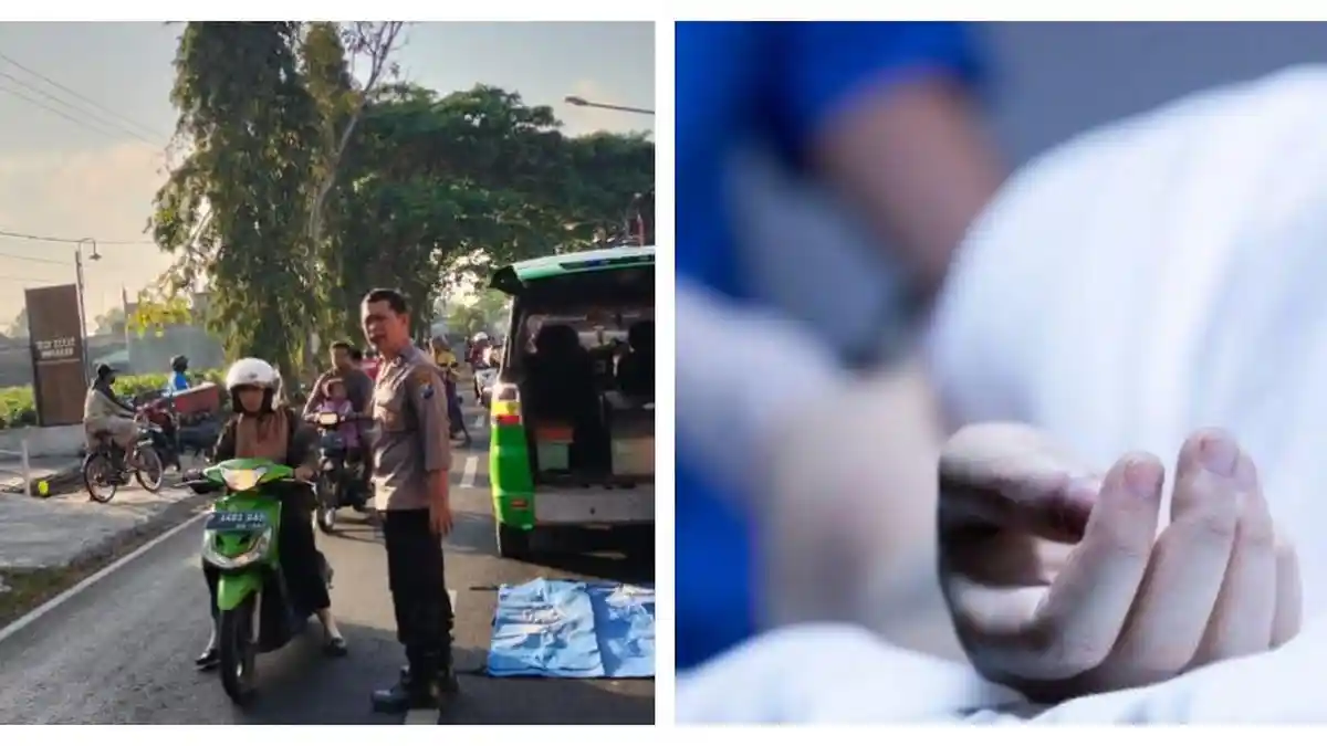 Kecelakaan Maut Hari Ini di Banyuwangi: Bersepeda Pagi,  Abdul Tewas Usai Terlindas Truk Kontainer