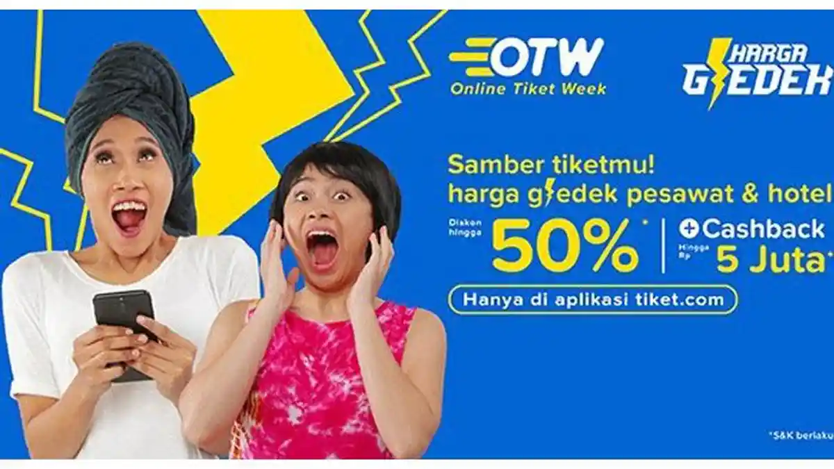 Online Tiket Week Datang Lagi, Siap-siap Samber Harga Gledek!