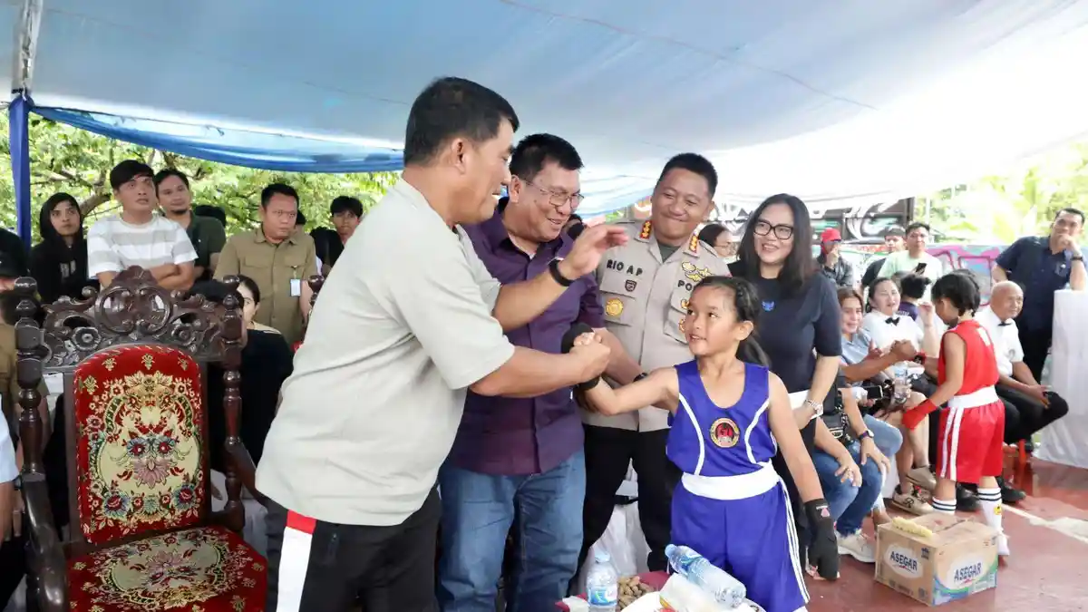 Gubernur Sulut YSK Dukung Boxing On The Street, Sebut Bisa Jadi Wadah Positif Generasi Muda