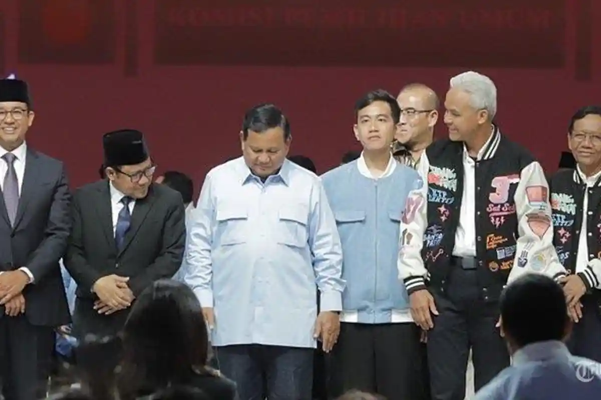 Real Count Pilpres 2024 Malam Ini: Suara Prabowo-Gibran 58,57 Persen, AMIN Unggul di 3 Provinsi