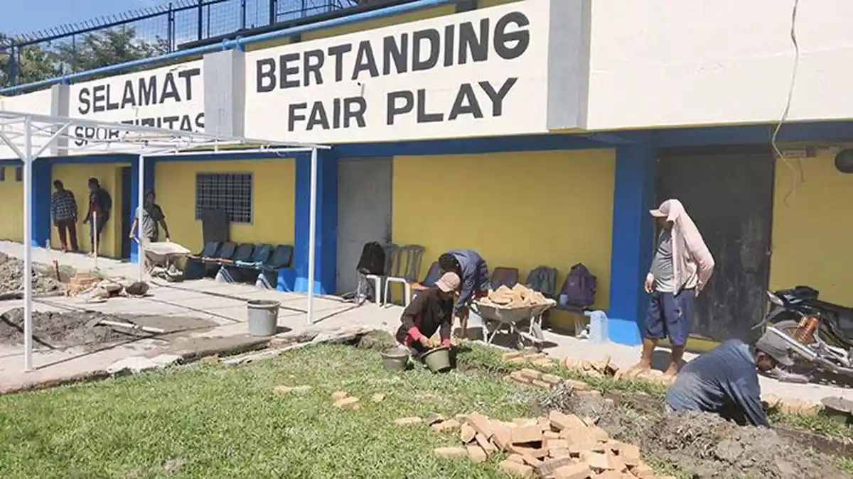 Usai Diverifikasi PT LIB, Stadion Baharoedin Siregar Terus Dipoles Jelang Bergulirnya Liga 2