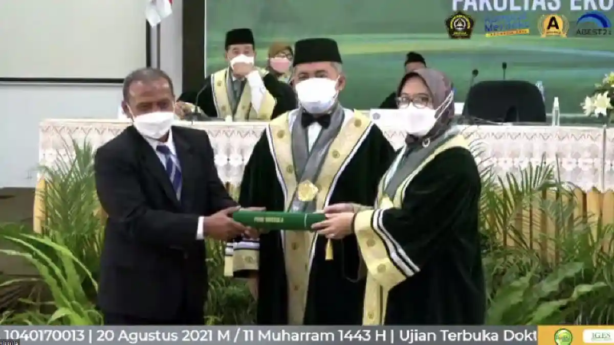 Rokhmad Budiyono Promosi Doktor PDIM Unissula Semarang