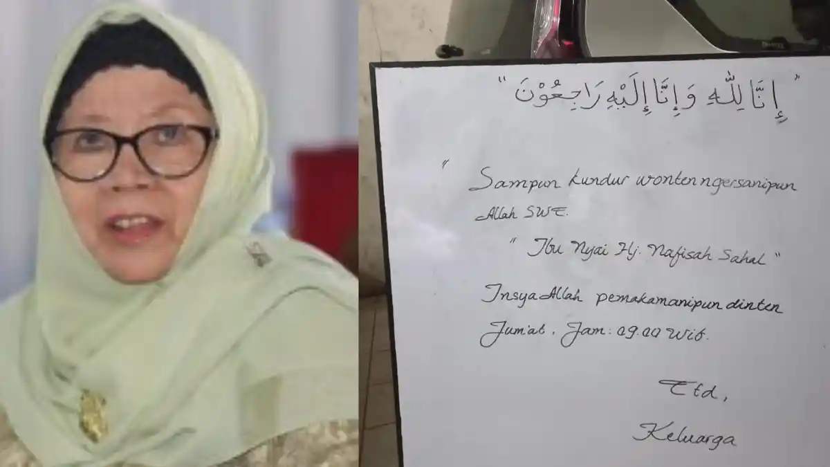 Nyai Hj Nafisah Sahal Mahfudh Dimakamkan Besok Pagi di Komplek Ma'had Aly Maslakul Huda Kajen