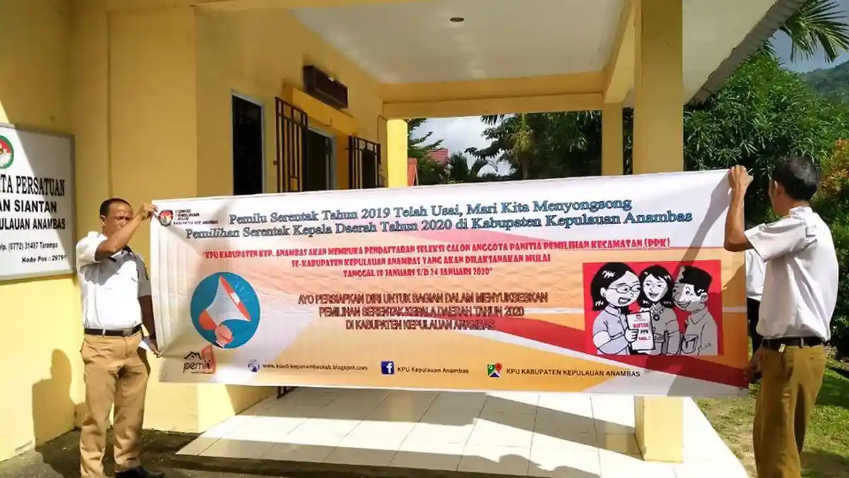 KPU Anambas Buka Seleksi Anggota PPK, Ini Persyaratan yang Harus Dipenuhi
