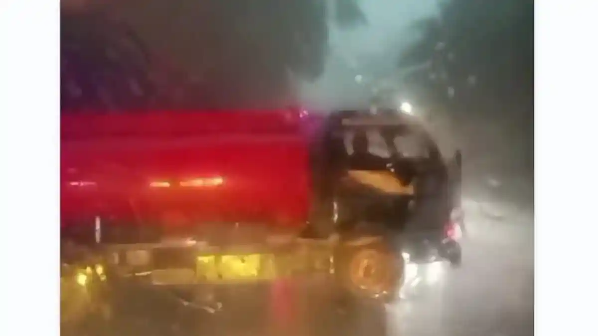 Longsor di Jalur Medan-Berastagi akibat Hujan Deras, Pengendara Pilih Putar Balik