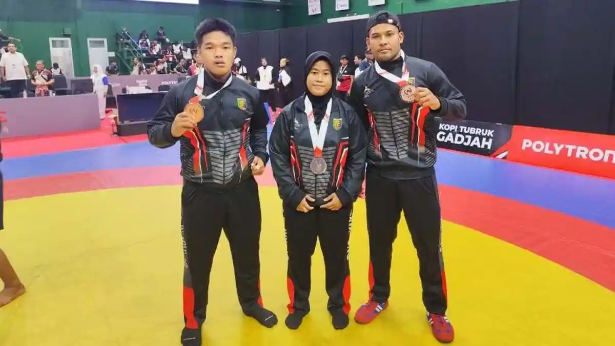 Atlet Sambo Lampung Sabet 6 Medali Ajang PON Bela Diri 2025