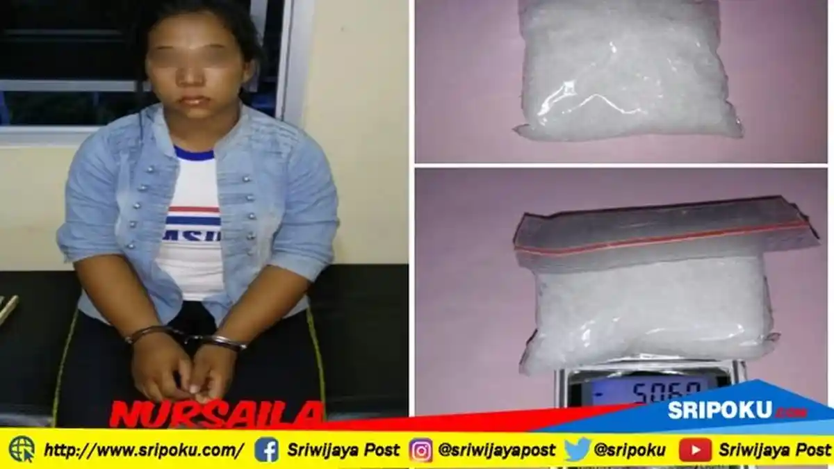 Gadis 15 Bawa Sabu-sabu 50 Gram, Diduga Terlibat Jaringan Narkoba Antar Kota di Sumsel