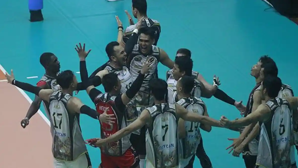 Hasil Proliga 2023 di Malang - Surabaya BIN Samator Dekati Final Four Usai Kalahkan Sukun Badak