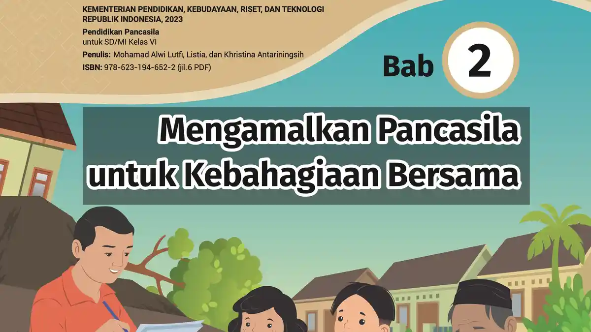 Kunci Jawaban Pendidikan Pancasila Kelas 6 SD Kurikulum Merdeka Bab 2 Halaman 41 - 44