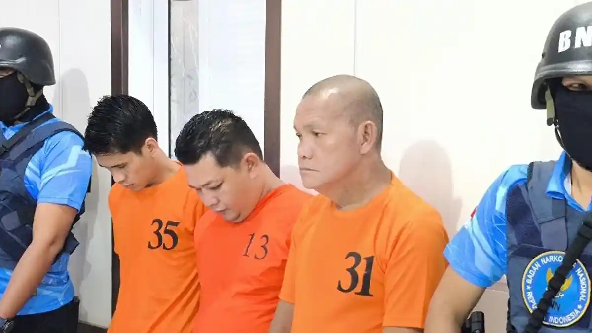 Kronologi Penangkapan 3 Bandar Narkoba, BNNP Bengkulu Amankan 2,5 Kg Sabu dan 3.384 Pil Ekstasi