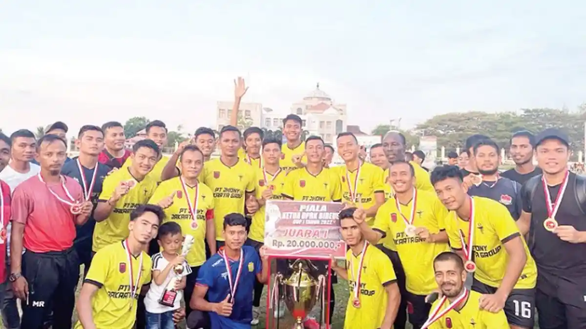 Jhony Group FC Bireuen Sukses Meraih Juara di Cot Gapu