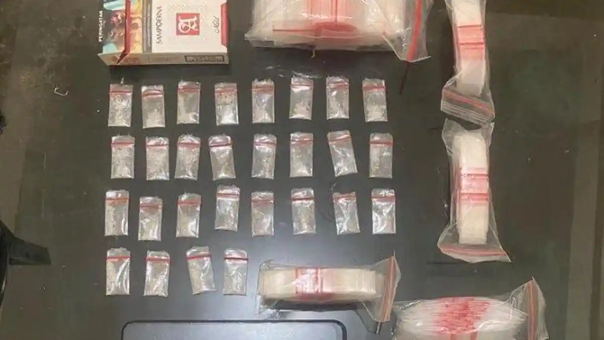Pengedar Sabu Transaksi di Kompleks Sekolah