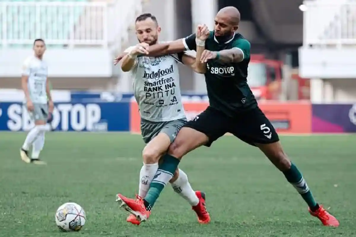 Hasil Babak Pertama Persikabo vs Bali United: Serdadu Tridatu Tertinggal 1-0, Spaso Dapat Peluang