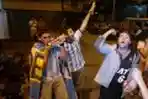Suporter Argentina Berpesta di Brasil