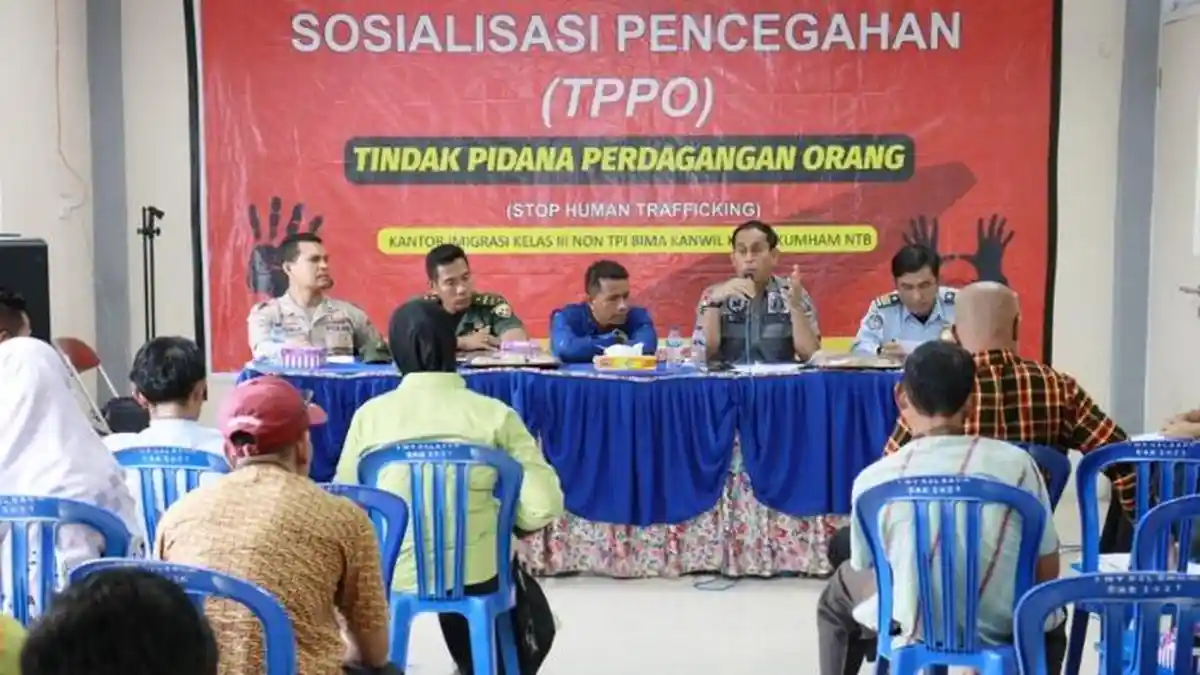 Marak Kasus TPPO, Imigrasi Bima Turun ke Desa Lakukan Pencegahan