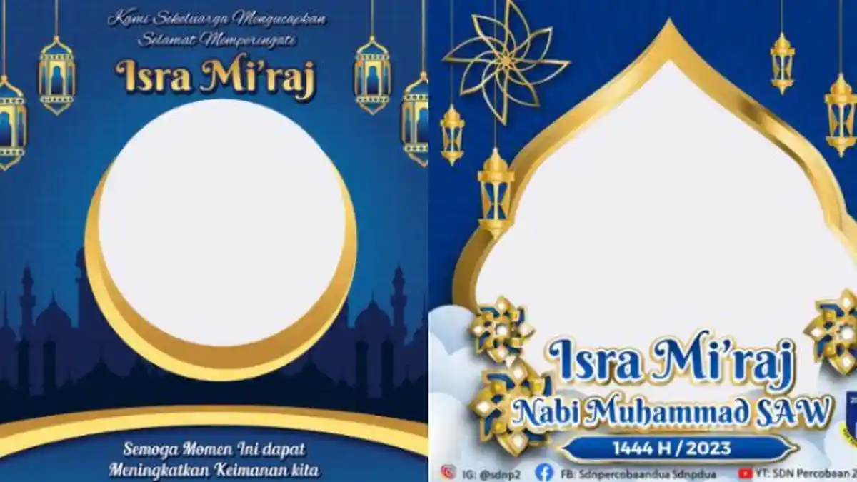 45 Twibbon Isra Miraj 2023, Lengkap Cara Unduh dan Pasang Foto