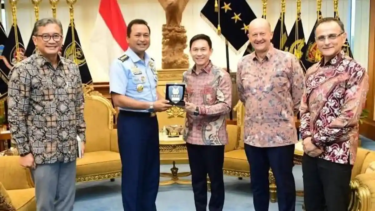 TNI AU dan Airbus Bahas Kerja Sama Alutsista, Akan Manfaatkan Teknologi Baru