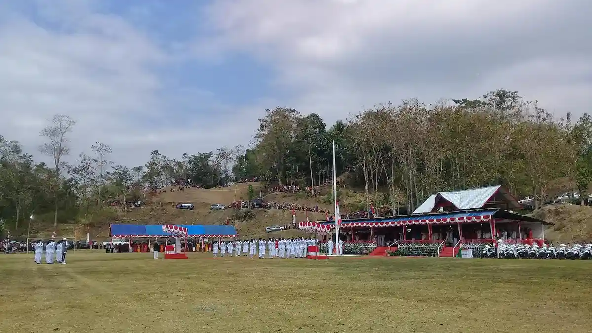 Di Tana Toraja, Upacara Peringatan HUT RI Ke 74 Berjalan Seperti ini