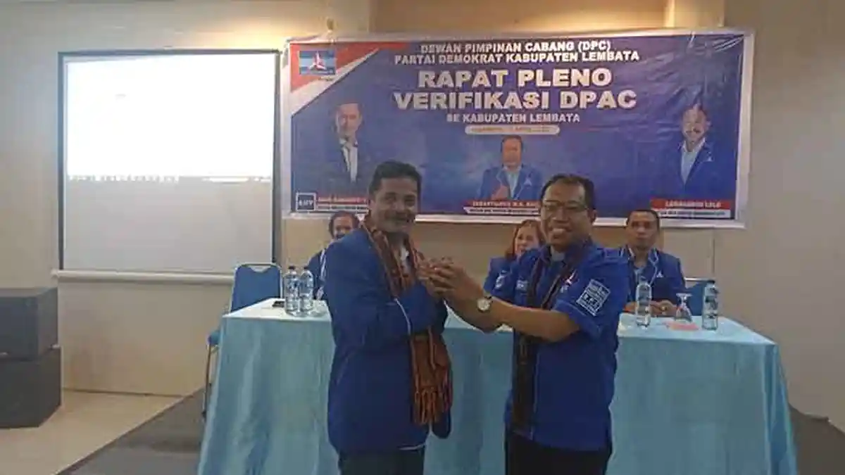 Paskalis Witak Bertekad Pimpin DPC Partai Demokrat Lembata