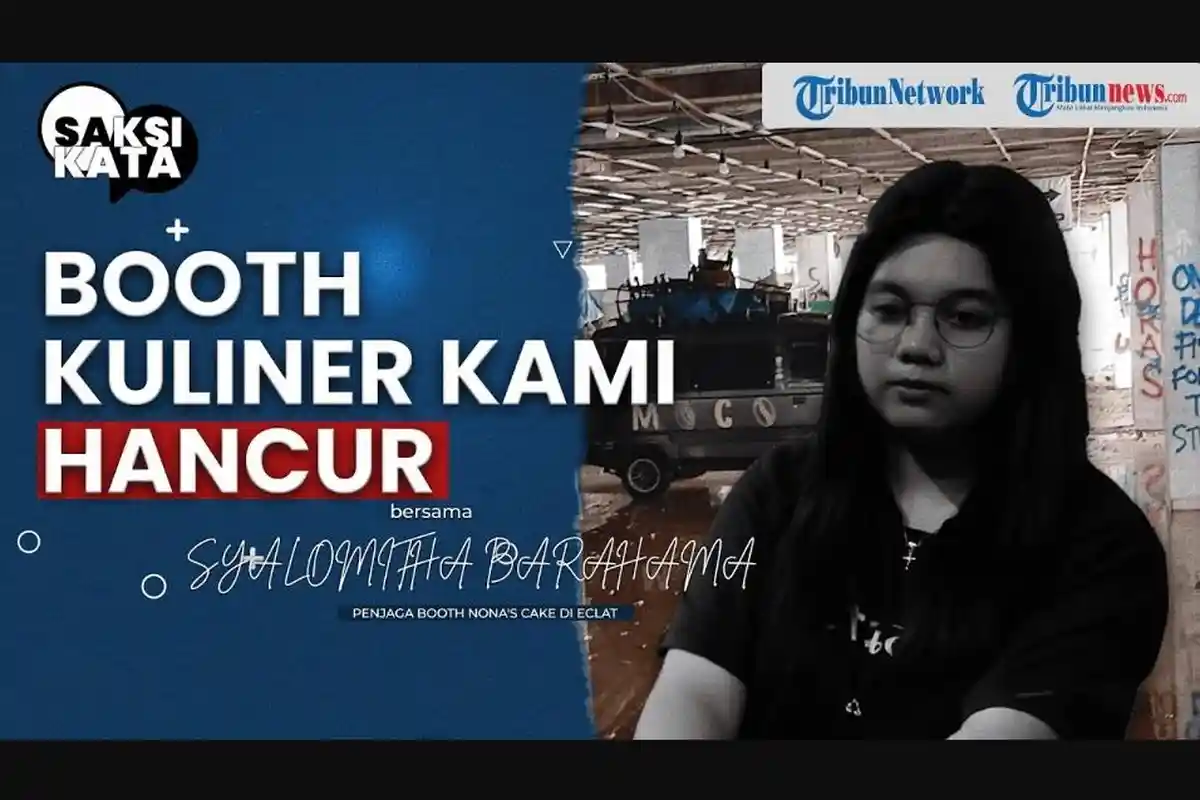 Saksi Kata: Cerita Syalomitha, Penjaga Booth saat Ombak dan Angin Kencang Landa Eclat Megamas Manado