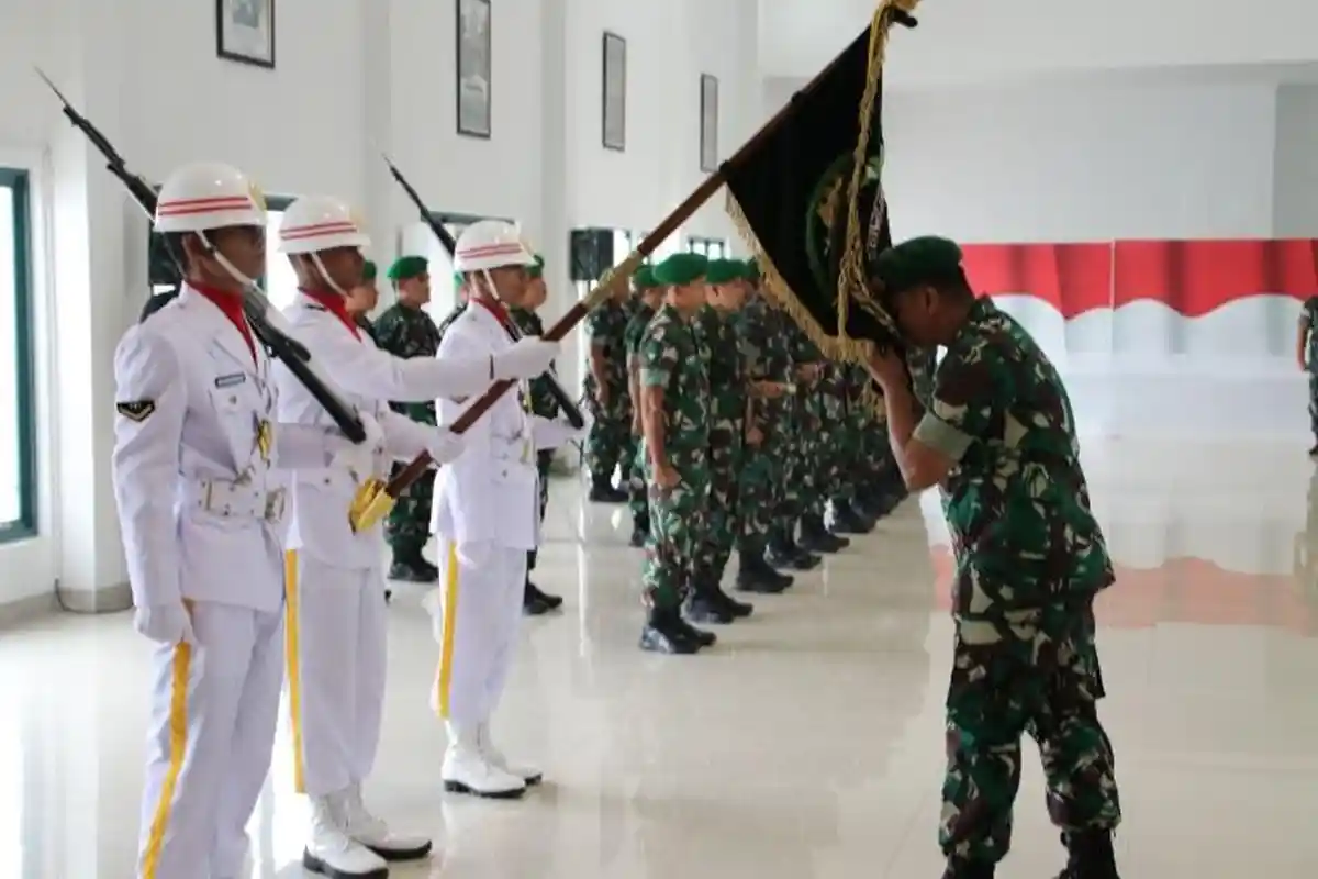 Letkol Inf Gani Rachman Resmi Pegang Tongkat Komando Kodim 0432 Bangka Selatan