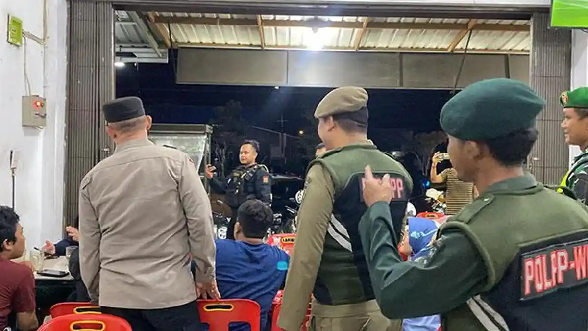 Cegah Judi Online Tim Gabung Sidak Warkop