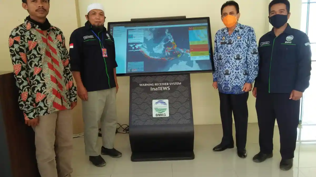 Kabupaten Berau Kini Punya Alat Pendeteksi Gempa Bumi dan Tsunami