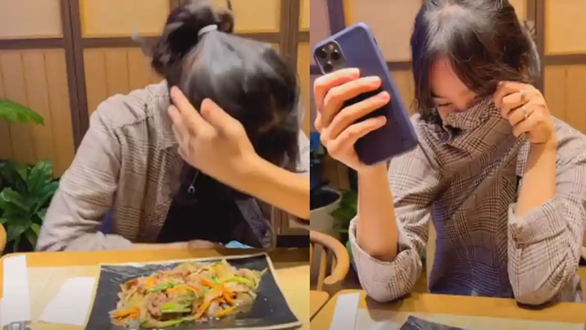 Thariq Halilintar & Fuji Dinner Bareng, Ekspresi Malu-malu Ipar Vanessa Tuai Sorotan, Ini Potretnya!