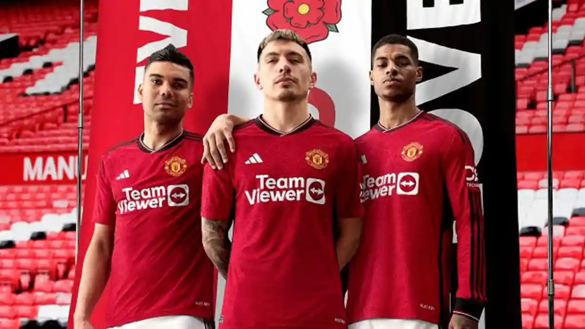 Jersey Klub Liga Inggris 2023-2024, Manchester United Rilis Jersey Kandang