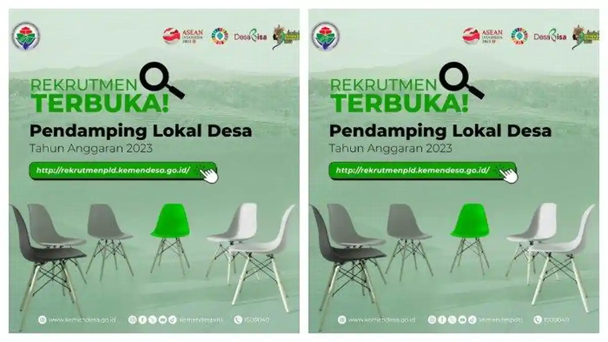 Rekrutmen PLD Kemendesa 2023, Simak Syarat dan Pendaftaran, Dibuka ...