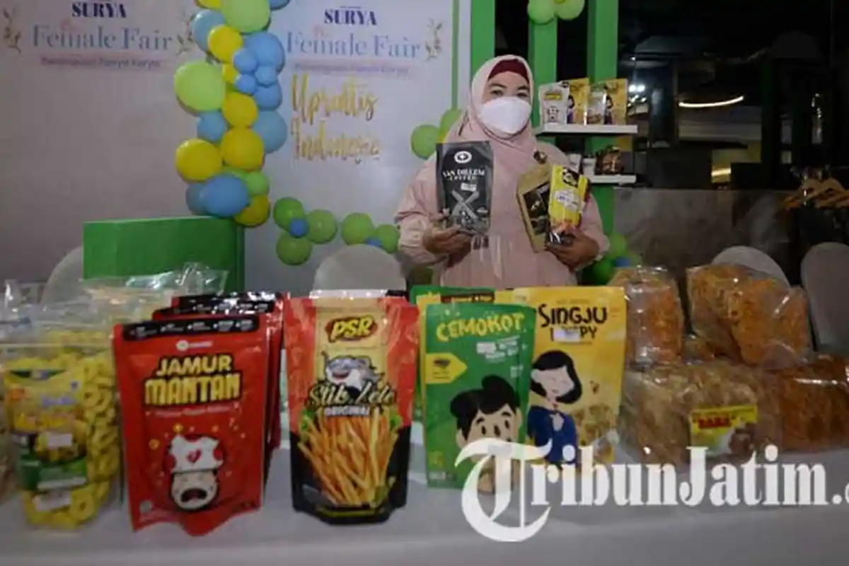 Hadir di Female Fair, Uprintis Indonesia Boyong Berbagai Produk UMKM Trenggalek ke Surabaya