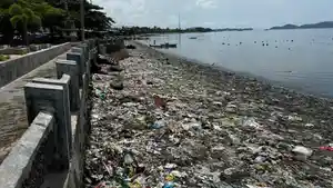 Sampah-plastik-berserakan-di-sepanjang-garis-pantai-di-Kelurahan-Wattang-Polman.jpg