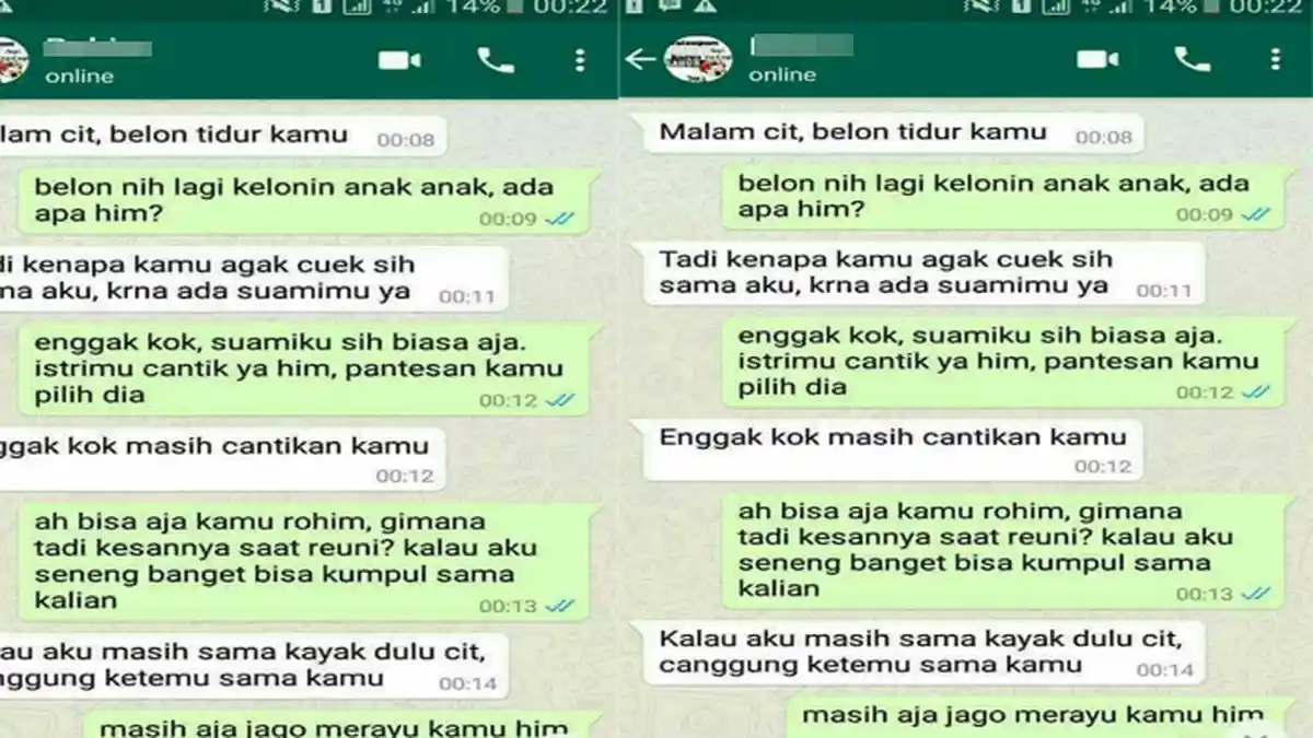 Terkesan Mantan Saat Reuni Pria Ini Menanggung Malu WhatsApp Malam Hari, Ternyata yang Jawab