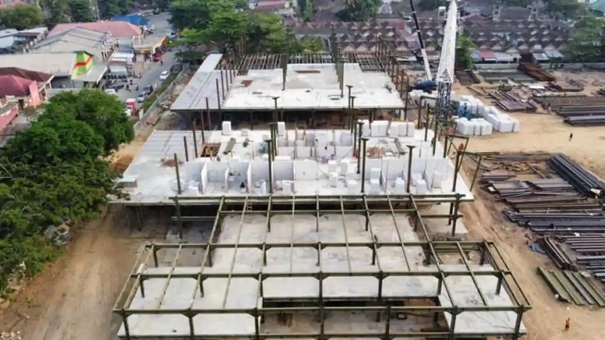 Pedagang Pasar Tangga Arung Segera Direlokasi ke Lapangan Pemuda Kukar