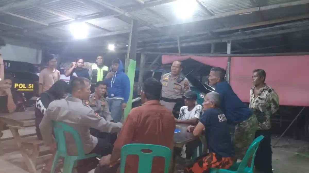Polres Pelabuhan Belawan Rutin Patroli Malam, Antisipasi Kejahatan Jalanan dan Gangguan Kamtibmas - Tribun-medan.com