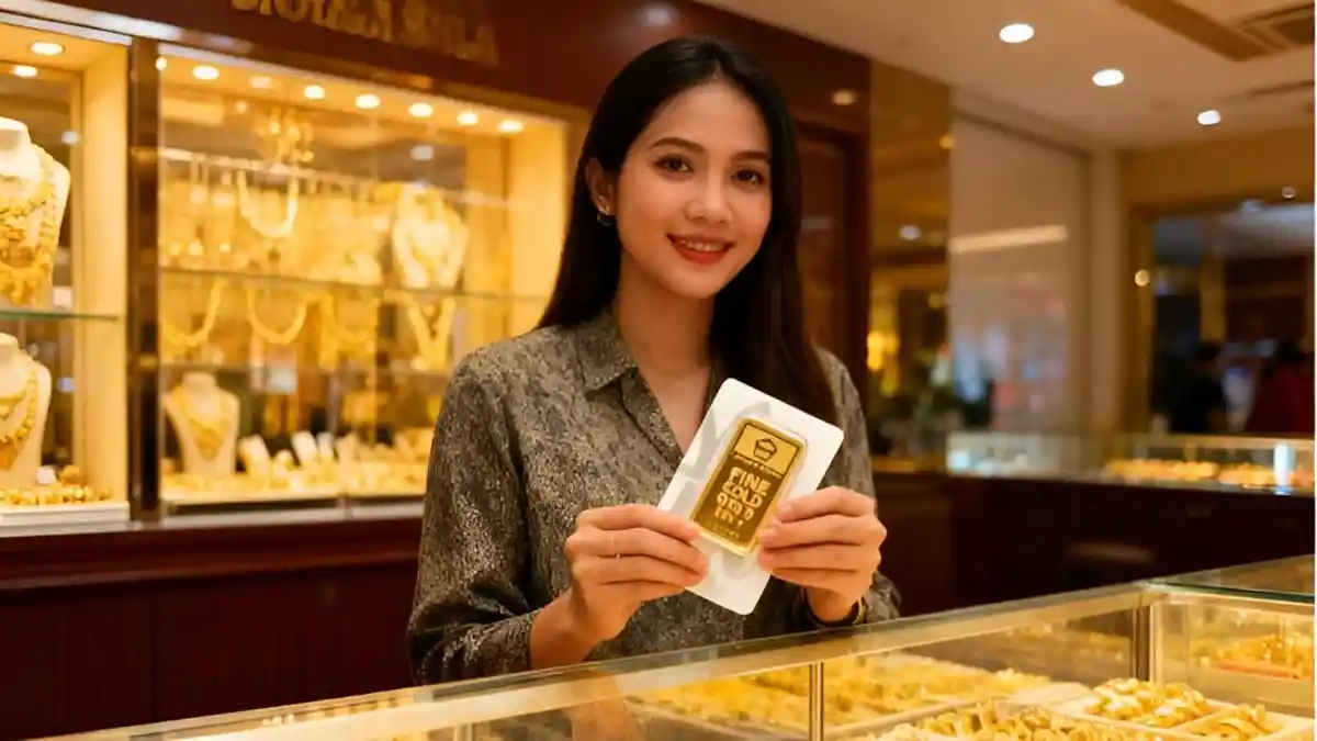 Harga Emas Antam Turun Rp 81.000 Per Gram Menjadi Rp 2.946.000 Per Gram pada 4 Februari 2026