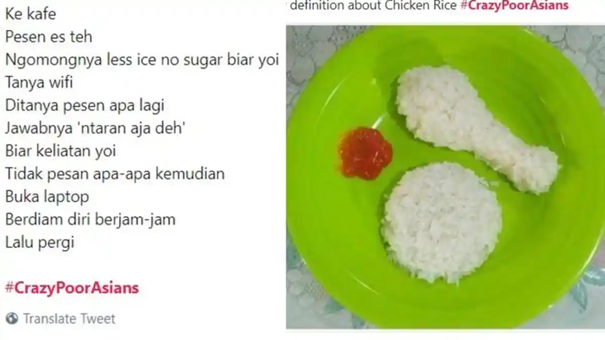 10 Meme #CrazyPoorAsians Beberkan Kehidupan Sederhana Orang Indonesia