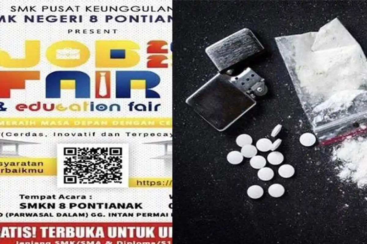 Top 3 Pontianak Hari Ini: Dua Siswi Kedapatan Positif Narkoba, Job Fair SMKN 8 Siap Digelar