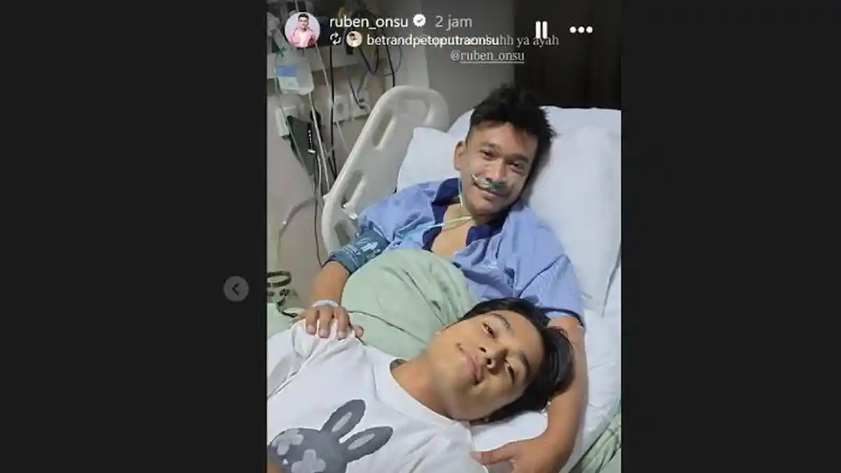 Kondisi Ruben Onsu Dirawat di Rumah Sakit, Wajah Pucat Dibantu Selang Pernapasan