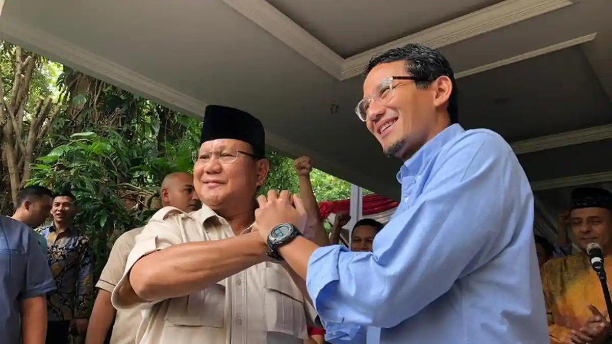 Sandiaga Sambangi Prabowo Jelang Pengajuan Gugatan ke MK